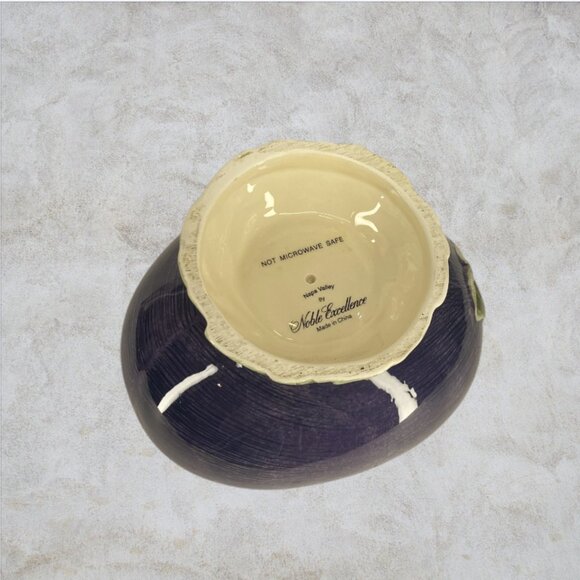 NOBLE EXCELLENCE BOWLS -- Dessert Bowls, Set of 4 Footed Bowls, Fruit Shaped - Picture 15 of 15